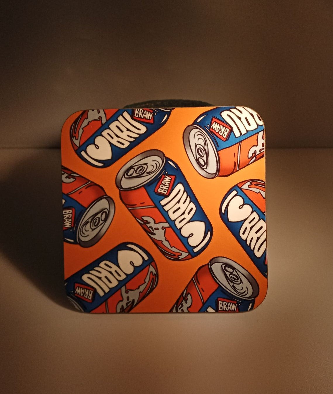 I Love Bru coasters